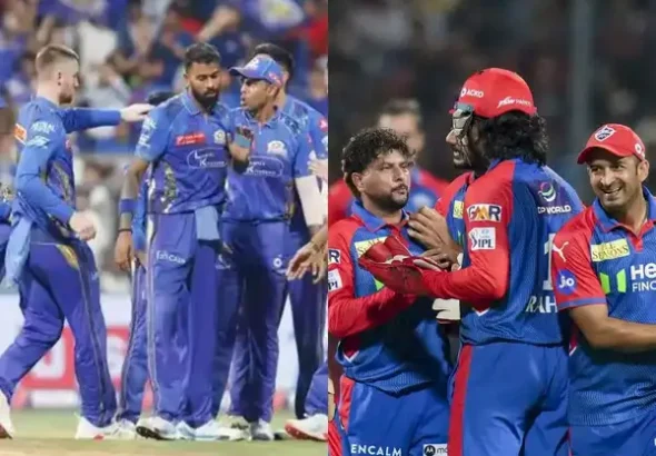 MI vs DC Titans Collide in the IPL Arena 2025
